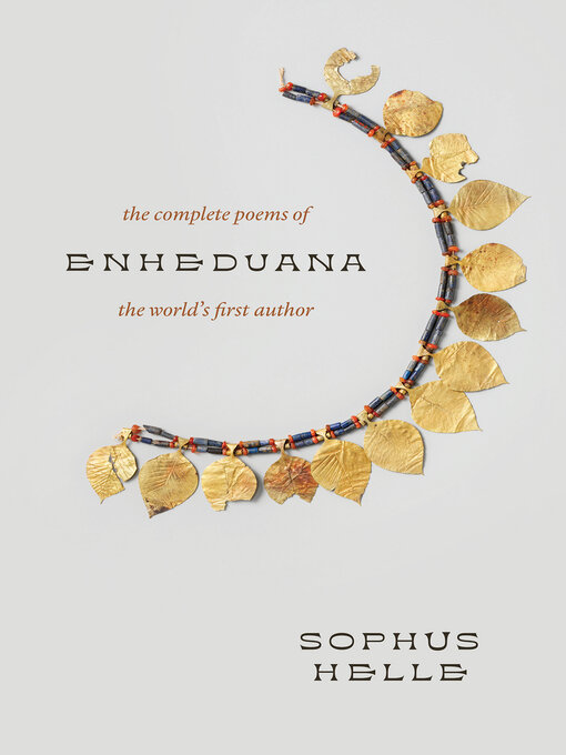 Title details for Enheduana by Sophus Helle - Available